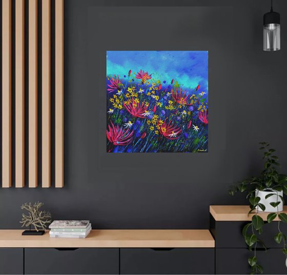 Summer Wild pink flowers flowers -7725