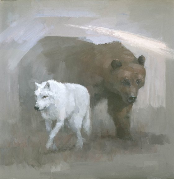 White Wolf, Brown Bear