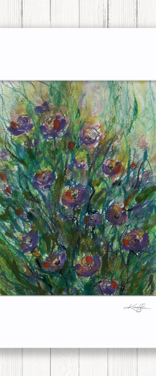 Floral Lullaby 5 by Kathy Morton Stanion