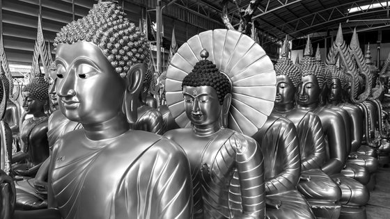 Buddha line up