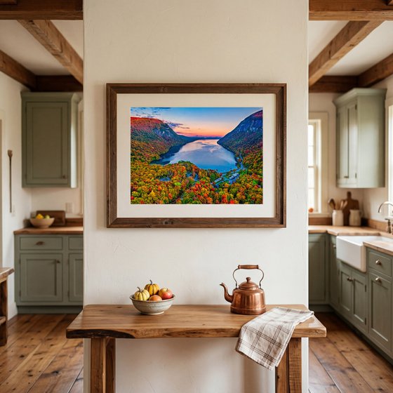 Lake Willoughby, Autumn Dawn