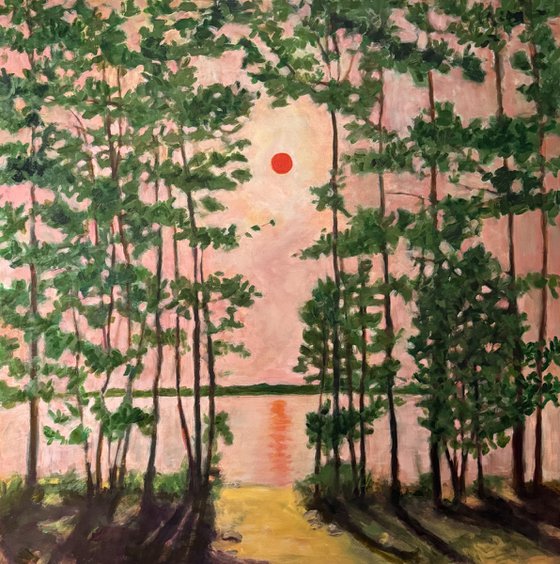 Summer Sunset, Lake Rideau