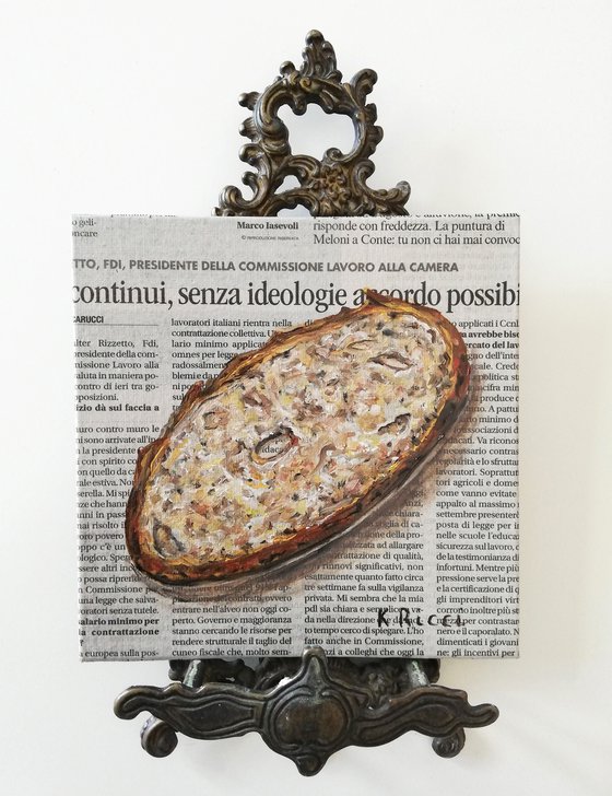 Bread and Fruits News-inspired