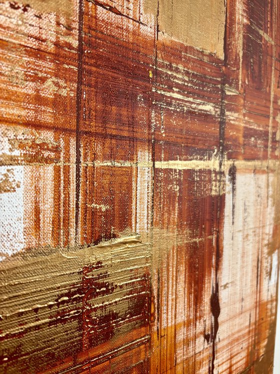 Field of Study Ochre 50x100x2 cm