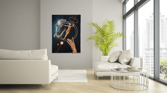 "The universe looks through the eyes"