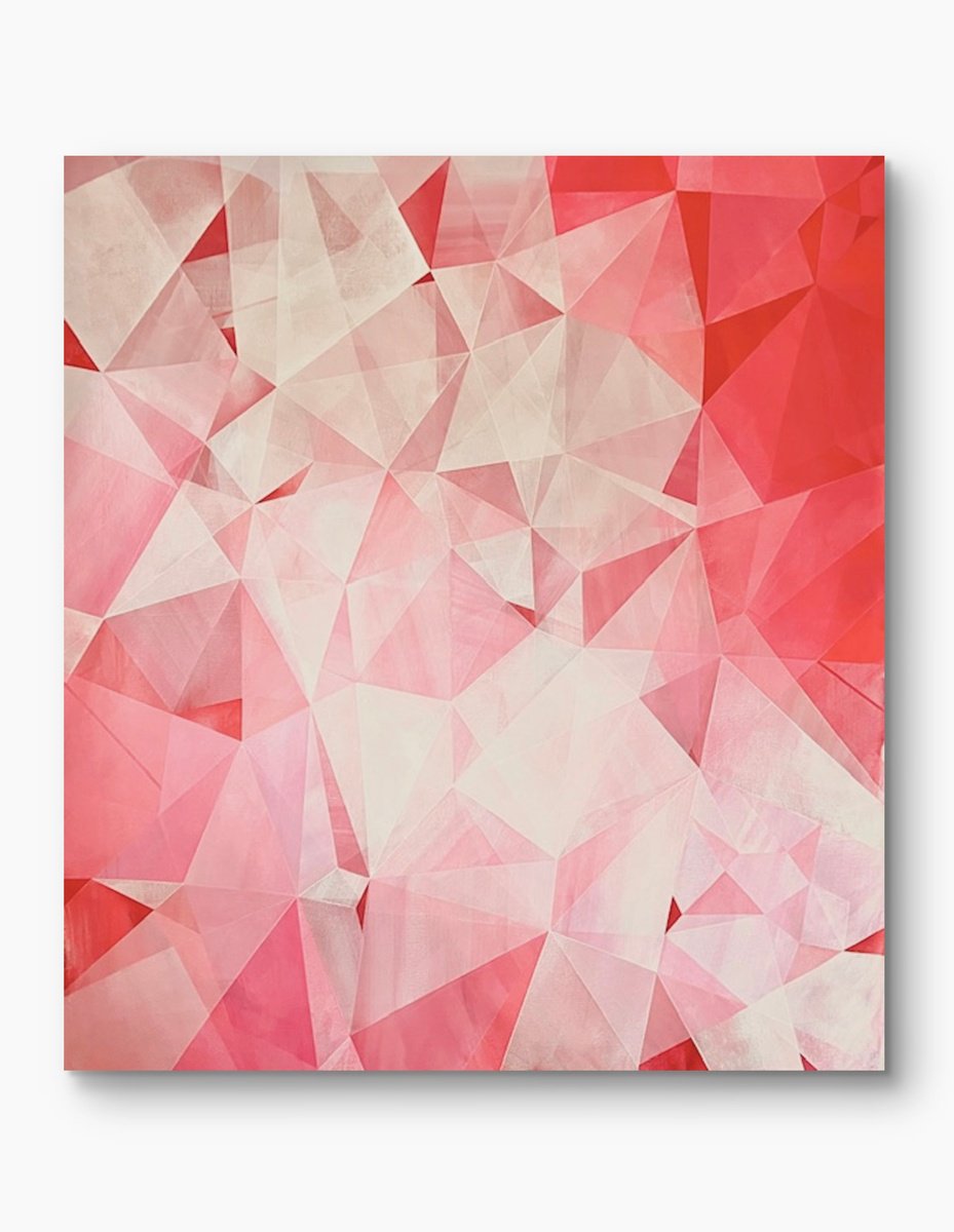 Journey Between Crystals By Arinika Stratievsky, 50 X 58, Artwork For Sale On Artfinder