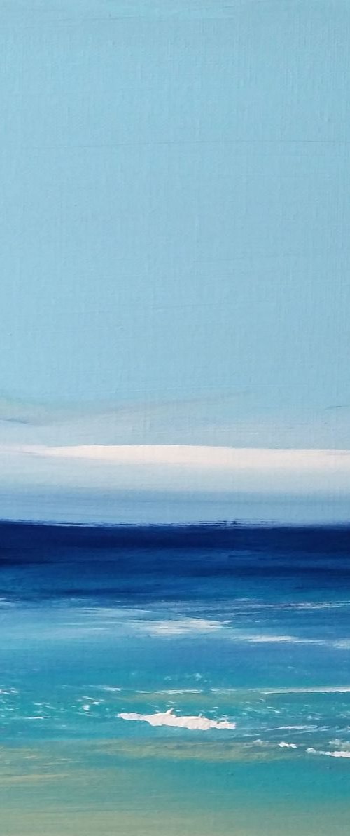 Peaceful Flow - seascape by Mel Graham