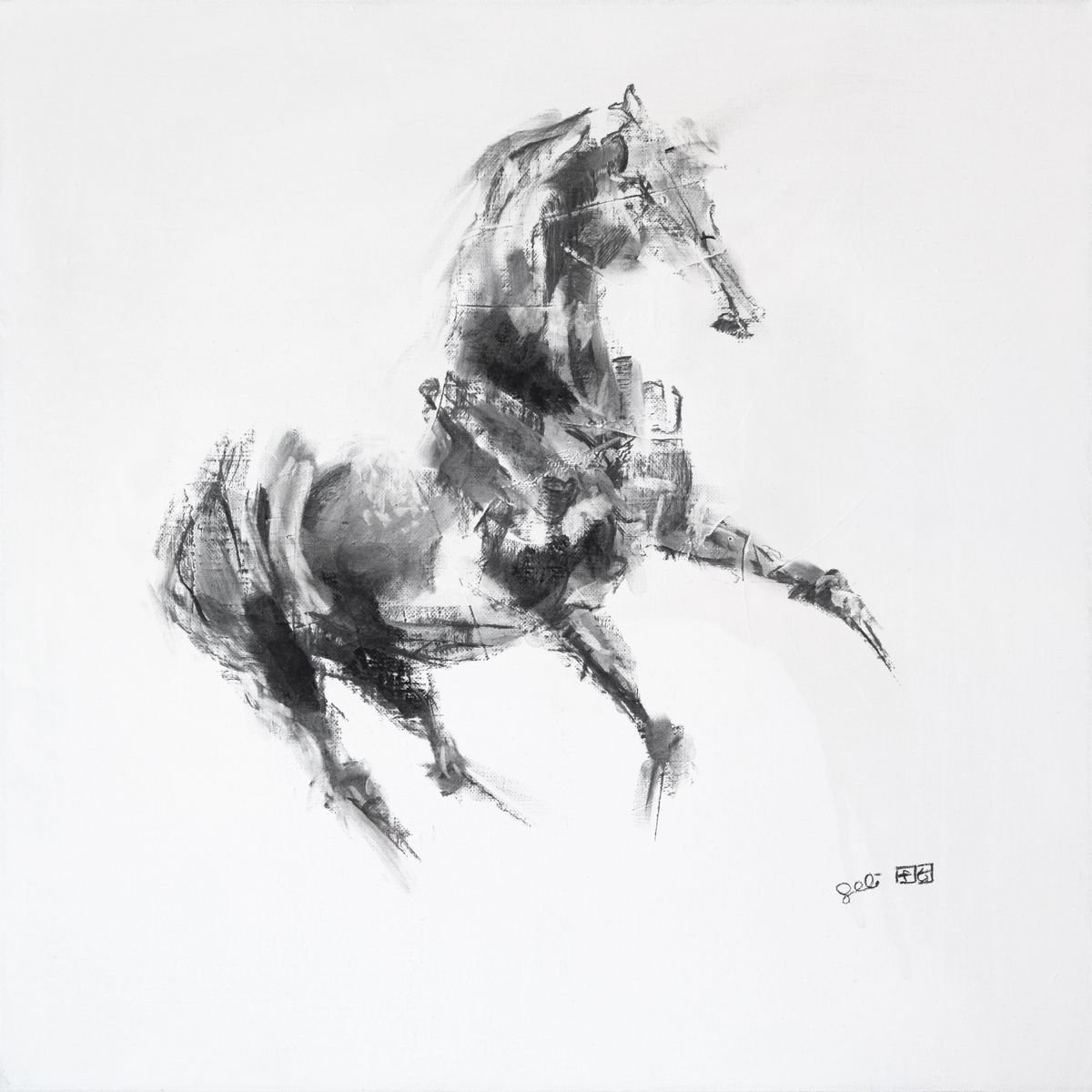 Equine Nude 5p by Benedicte Gele