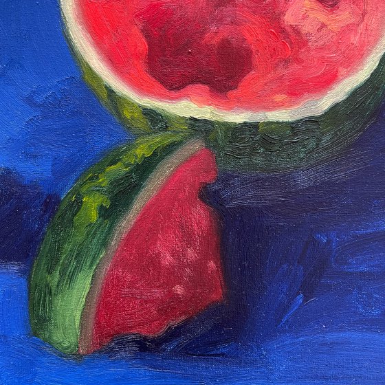 Still Life with watermelon