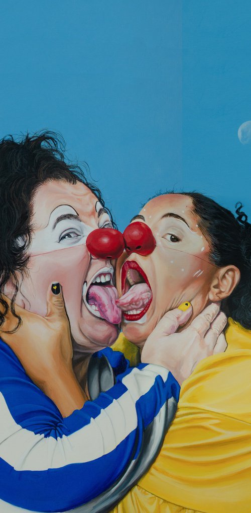 Casamento de palhaças by Jesus Sulbaran