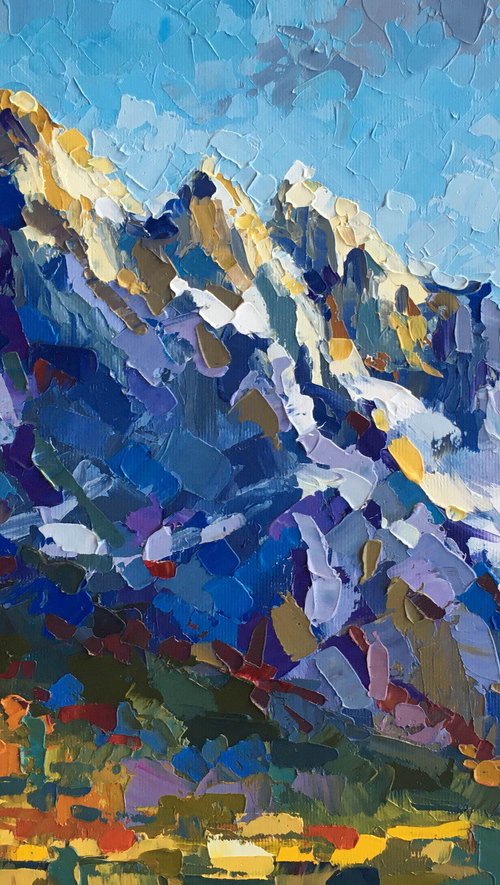 "Peaks of the Alps" by OXYPOINT