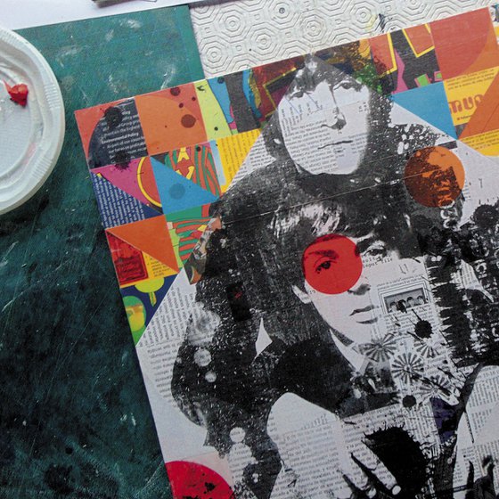 Collage_17_40x40_cm_Beatles_Pop