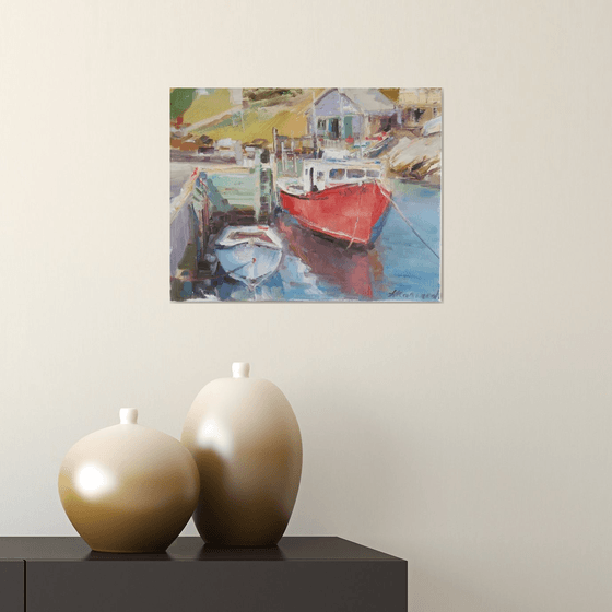 Boats (plein air)