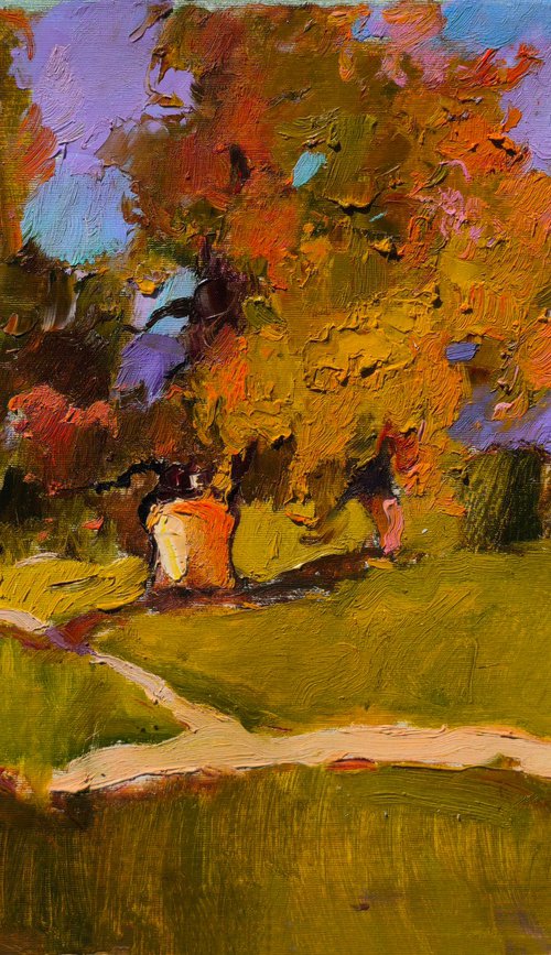 Road to Autumn by Alexander Shandor