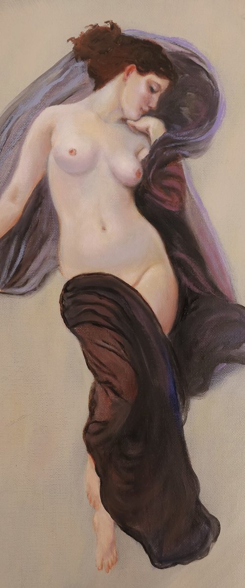 Bouguereau study by Ellisa Hague