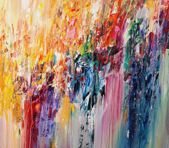 Soft Abstract Symphony XXXL 1