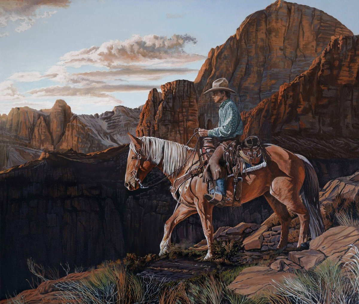 Mountains Rider by MICHAEL STEWARD