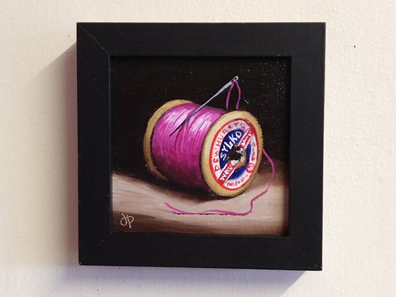 Little Sylko cotton reel still life