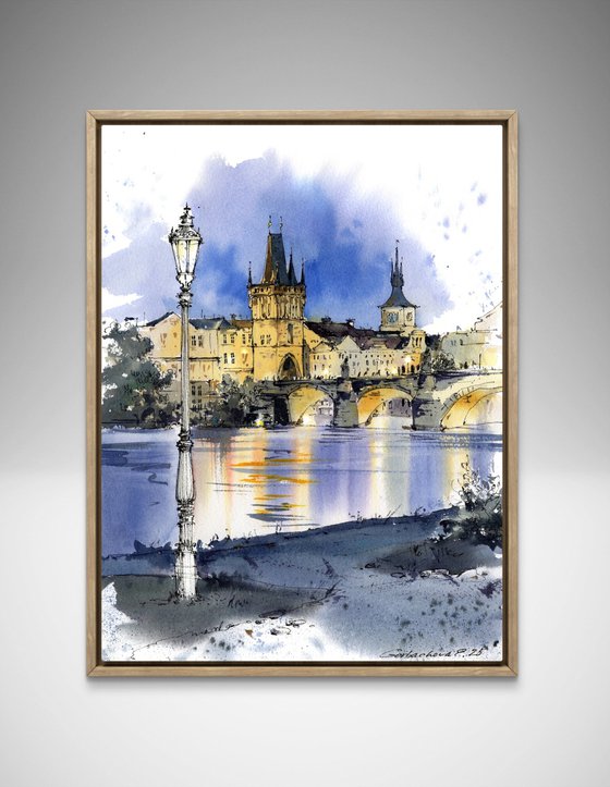 Paris and Prague(Diptych)