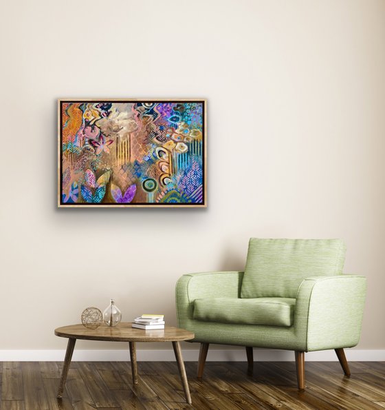 Held in Golden Bloom