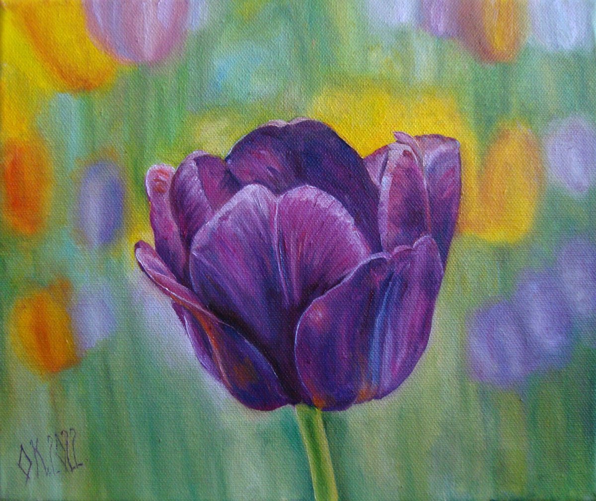 Whisper of the tulip by Olga Knezevic