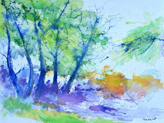Spring  watercolor