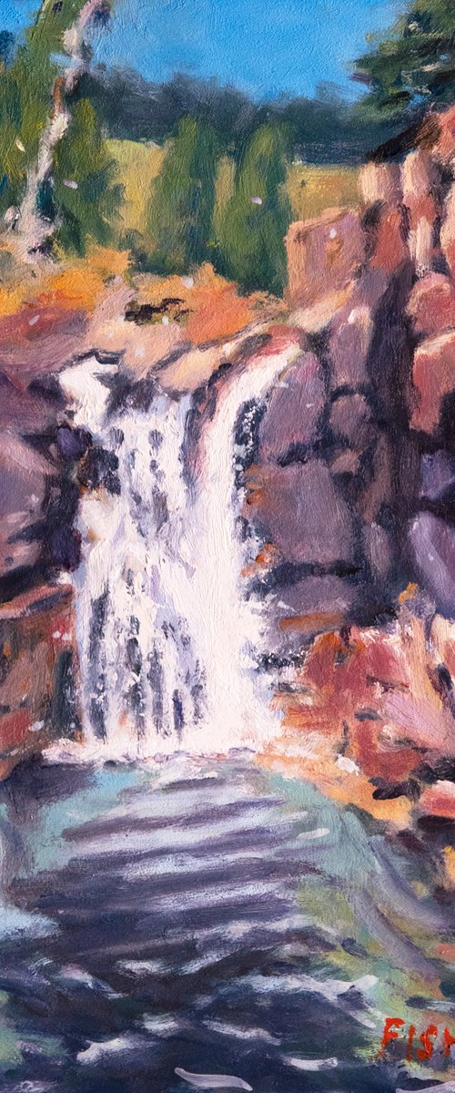 Colorado Mountain Waterfall by Daniel Brian Fishback