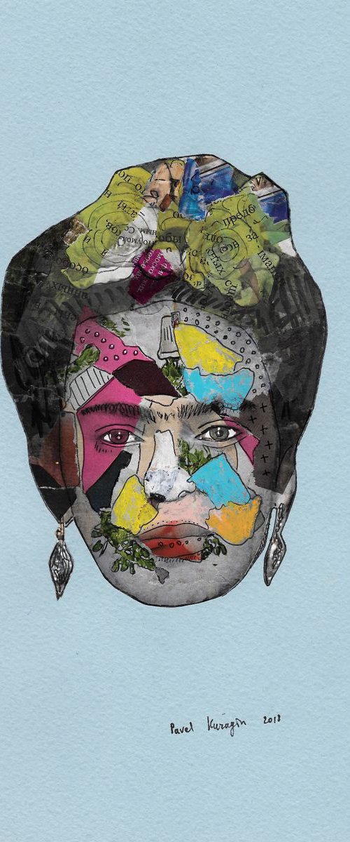 Portrait of Frida # 16 by Pavel Kuragin
