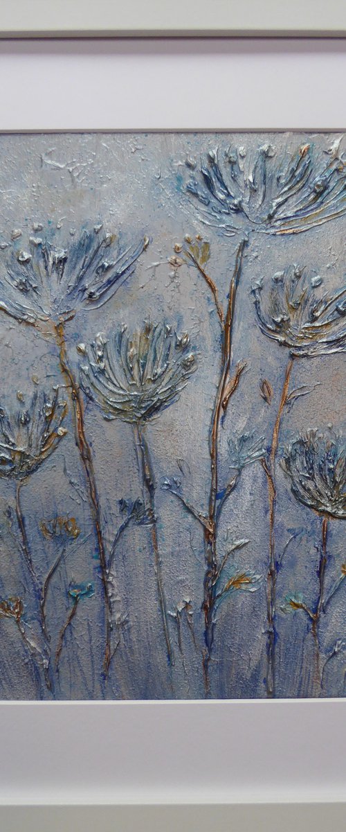 Silver Cow Parsley by Elaine Allender