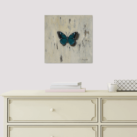 The Teal Butterfly