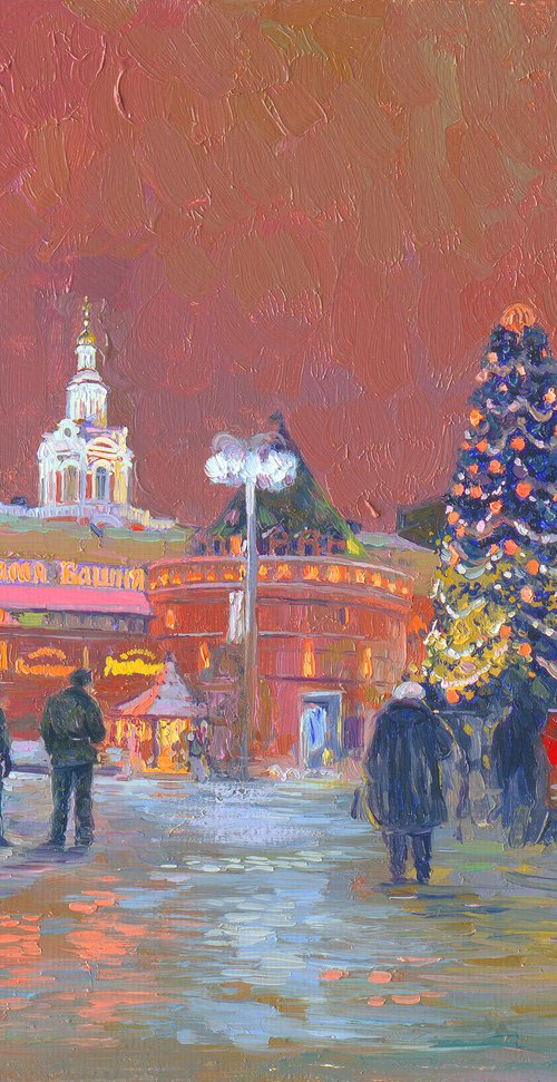 New Year in Moscow by Simon Kozhin