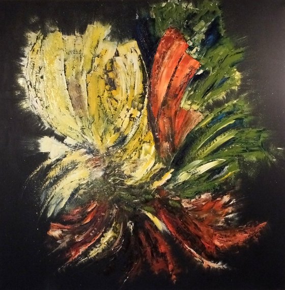 Broken Wings (A painting by Hester Coetzee)