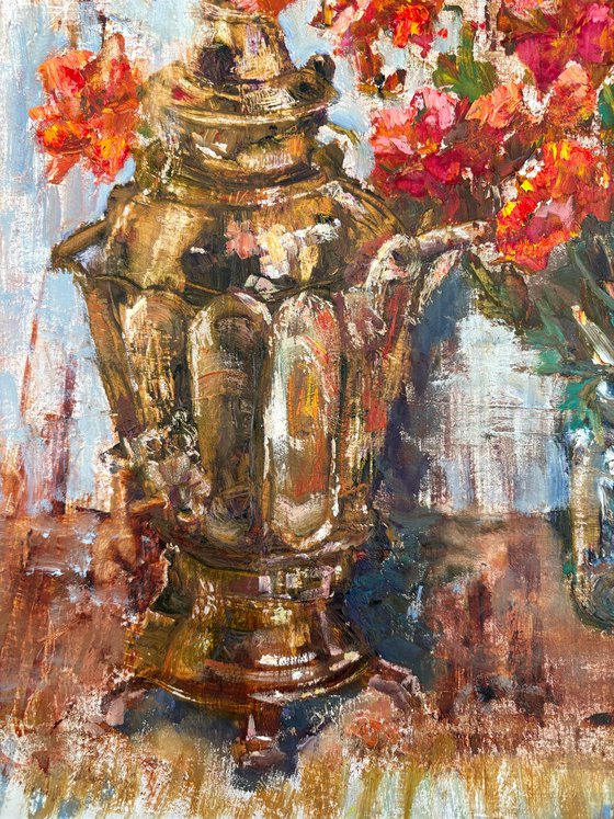The Poppies and Samovar