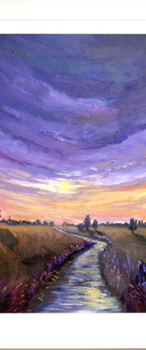 Purple Tranquility by Andrew Cottrell