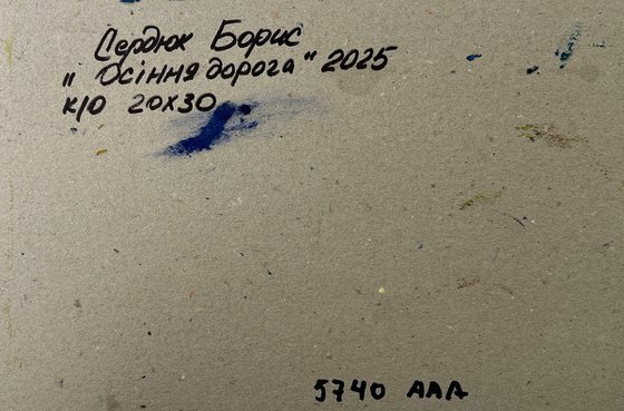 Road through the Autumn Forest