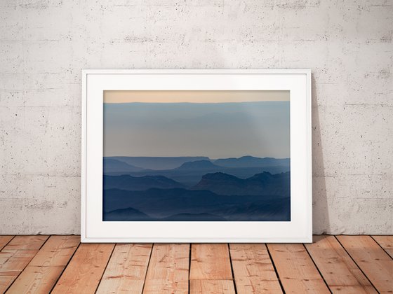 Sunrise over Ramon crater #5 | Limited Edition Fine Art Print 1 of 10 | 75 x 50 cm