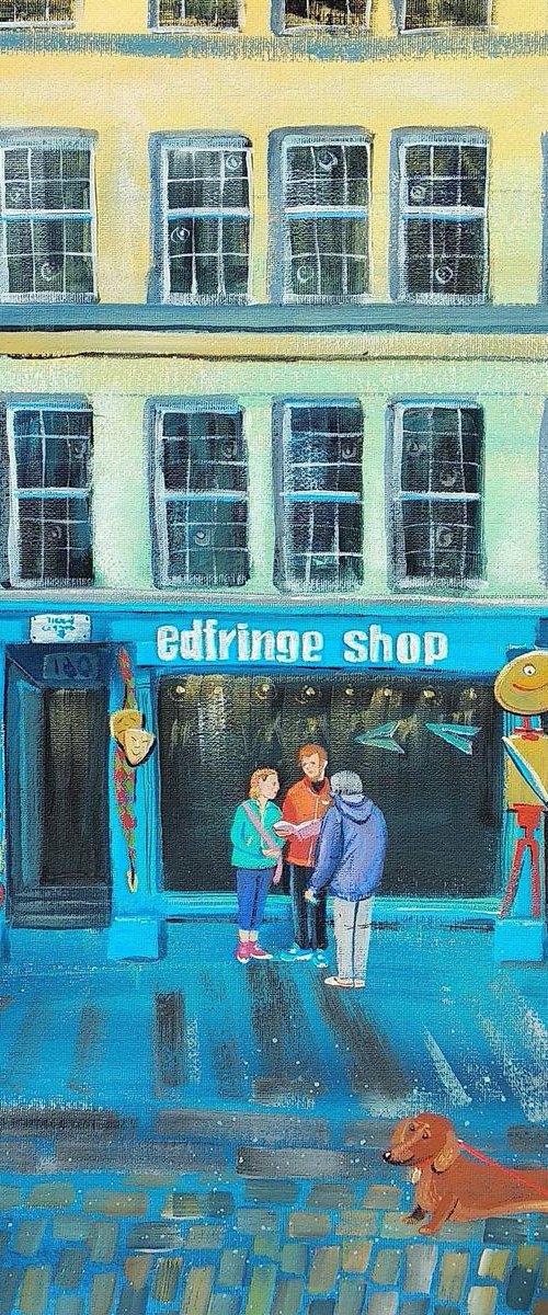Edinburgh Festival Fringe Shop by Maiia Vysotska