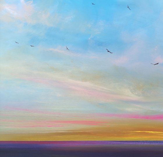 Call It Dreaming - Cornish Seascape, Art, Skyscape