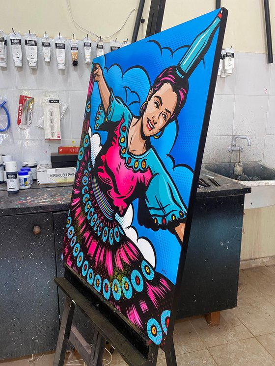 Paraguayan Bottle Dancer