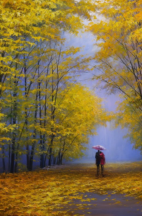 "Autumn Walk" by Gennady Vylusk