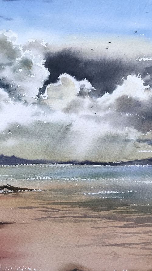 Lake Issyk-Kul by Eugenia Gorbacheva