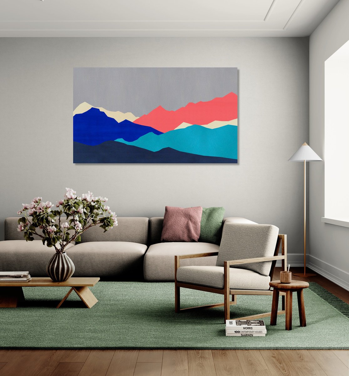  Mountain Breaths #04 By Marina Krylova, 53 X 31, Artwork For Sale On Artfinder