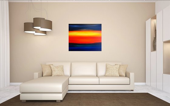 Sunset in Abstraction