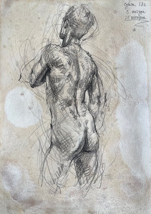 Ethereal Masculinity: Sketches of Grace and Strength by Samira Yanushkova