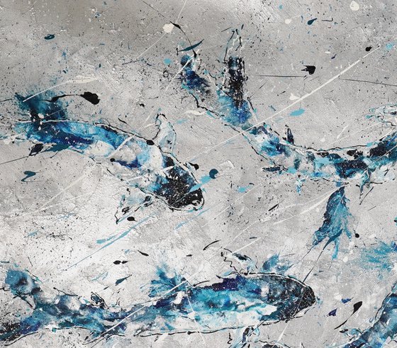 Silver-Blue Fishes 2