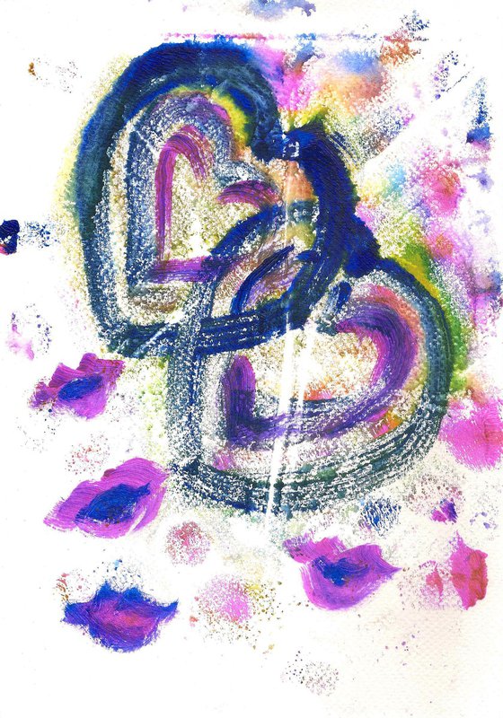 Set of Three Valentine Hearts