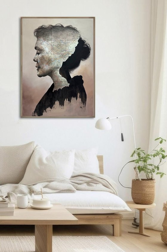 The Geography of Absence – Portrait on Map