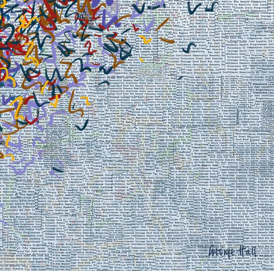 The Bright Optimist Two 127 x 127cm