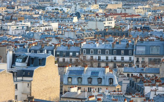 Paris rooftops