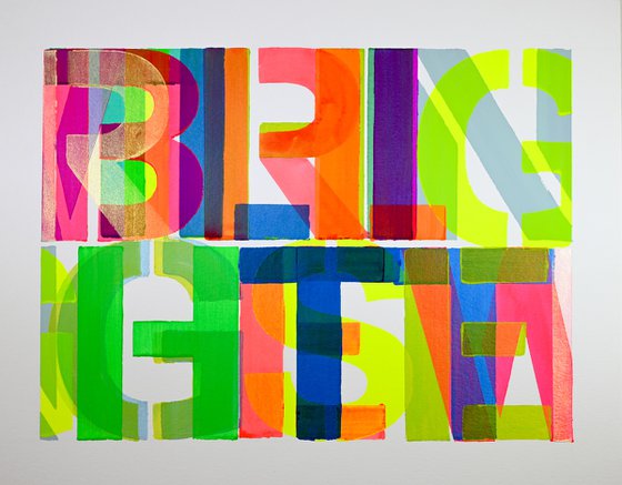 Brighter (sparkles, paper)